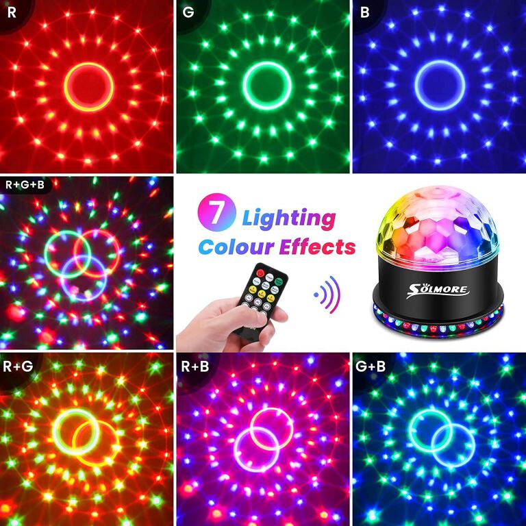 Small USB-powered disco light / ball