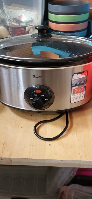 Slow cooker 6.5 ltr