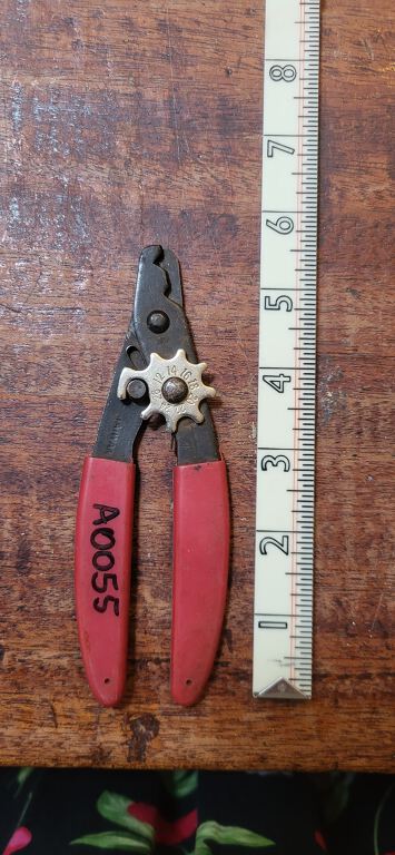 wire cutter and stripper