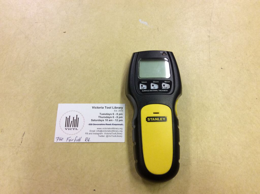 Victoria Tool Library Stud finder, electric