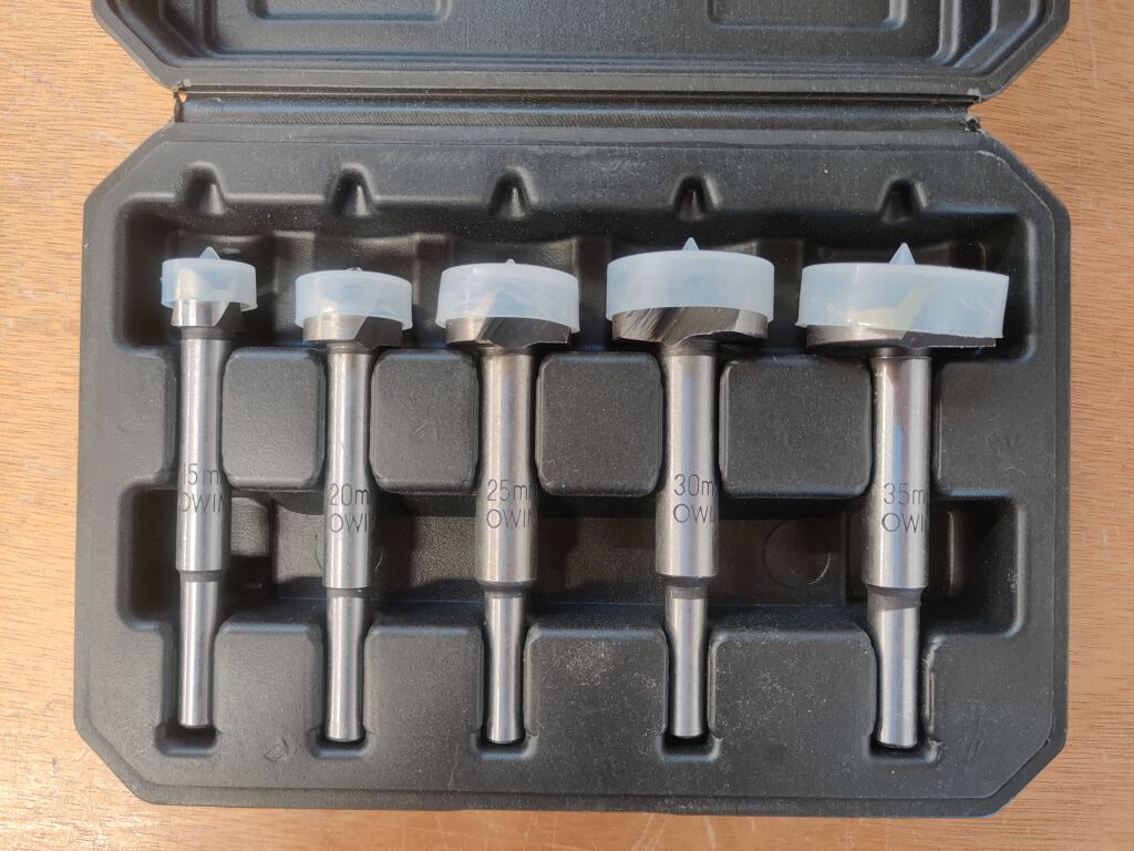 Belfast Tool Library Forstner Drill Bit Set
