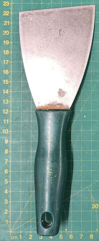 SCRAPER, Flat - 3" (Checked)