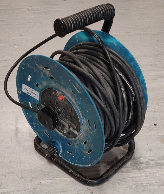 EXTENSION CORD, 4 Gang, 50m Reel