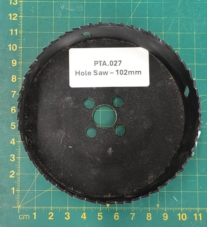 HOLE SAW, 102mm dia