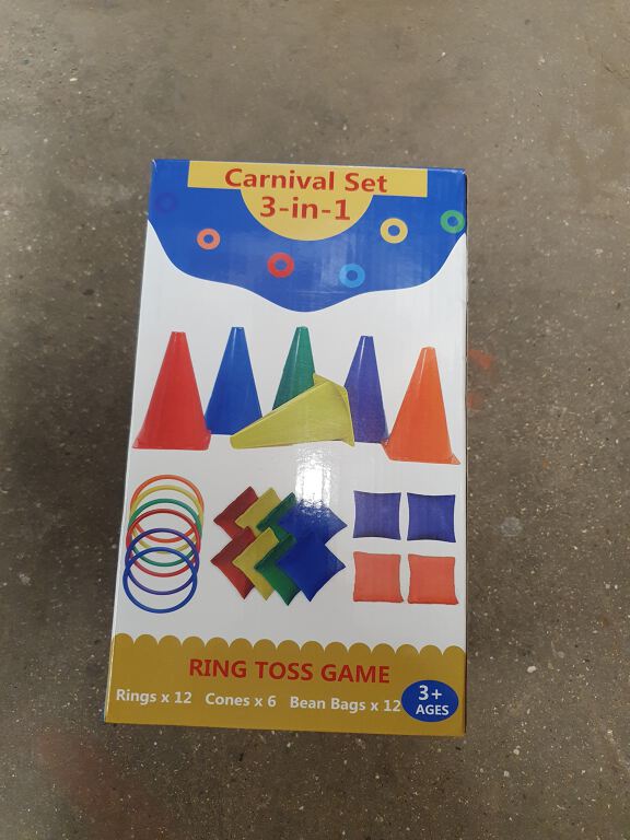 Carnival Set 3-In-1 Ring Toss Games