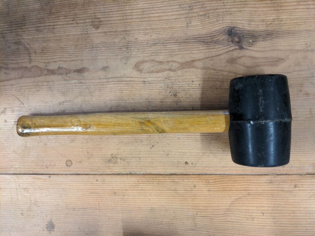 Rubber mallet