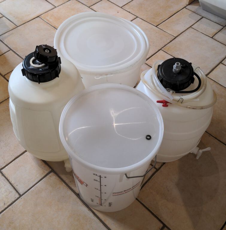 Home brewing set