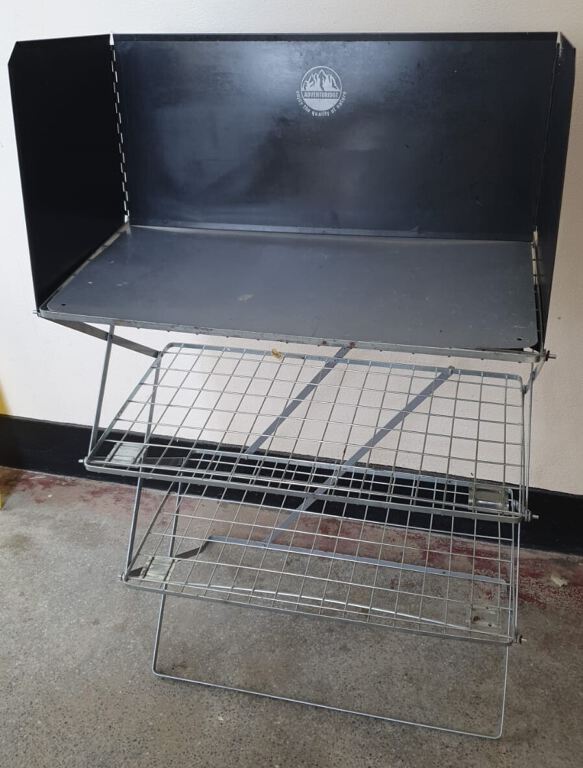 Camping kitchen stand