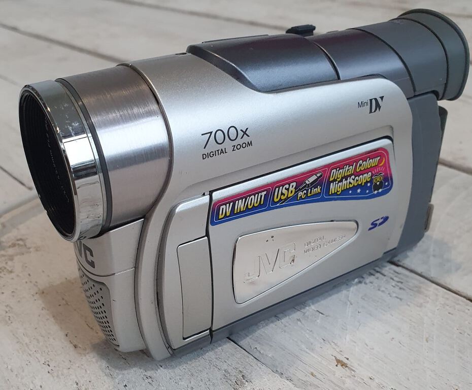 JVC videocamera and conversion adapters