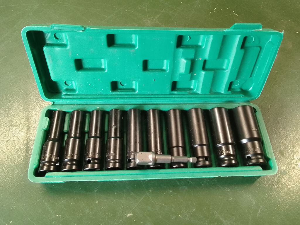 Large Socket Set 10 piece