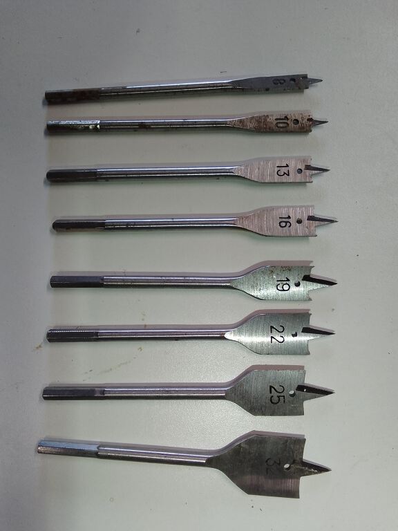 Flat Wood Drill Bits