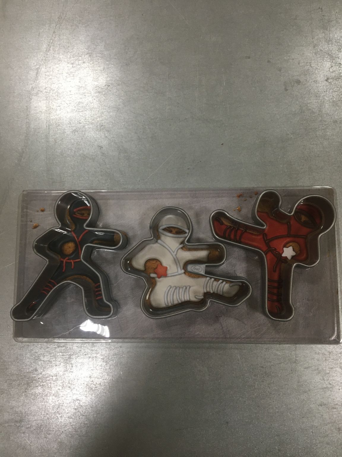 Rockville Tool Library: Cookie cutters, ninja, 3 piece