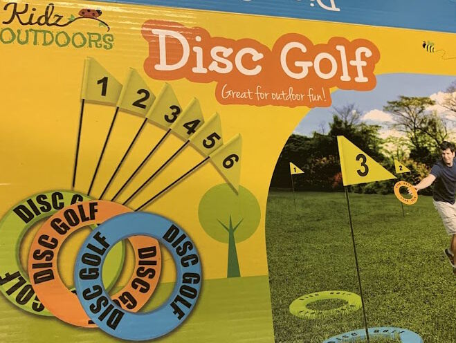 Garden Disc Golf Game