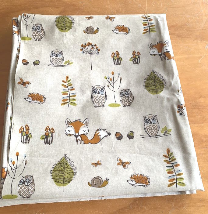 Plastic Tablecloth #1 (fox design)