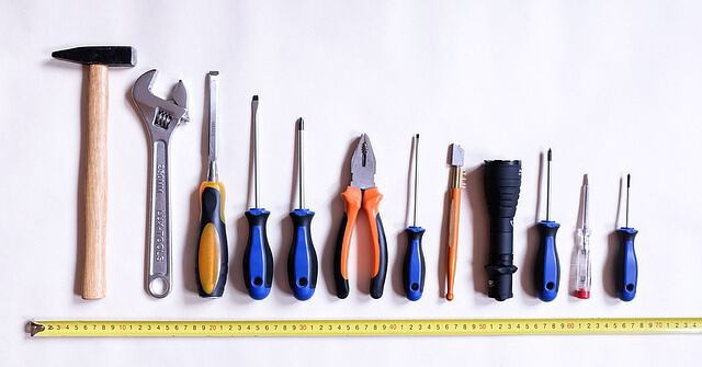 Small tools etc