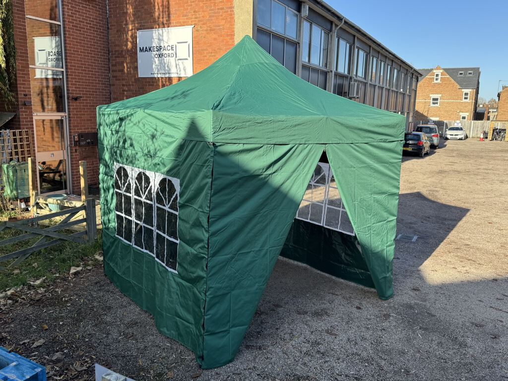 Gazebo #10 (3m x 3m) - heavy duty with sides