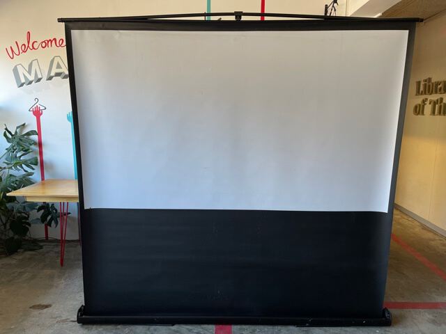 Projector screen #1 - Large