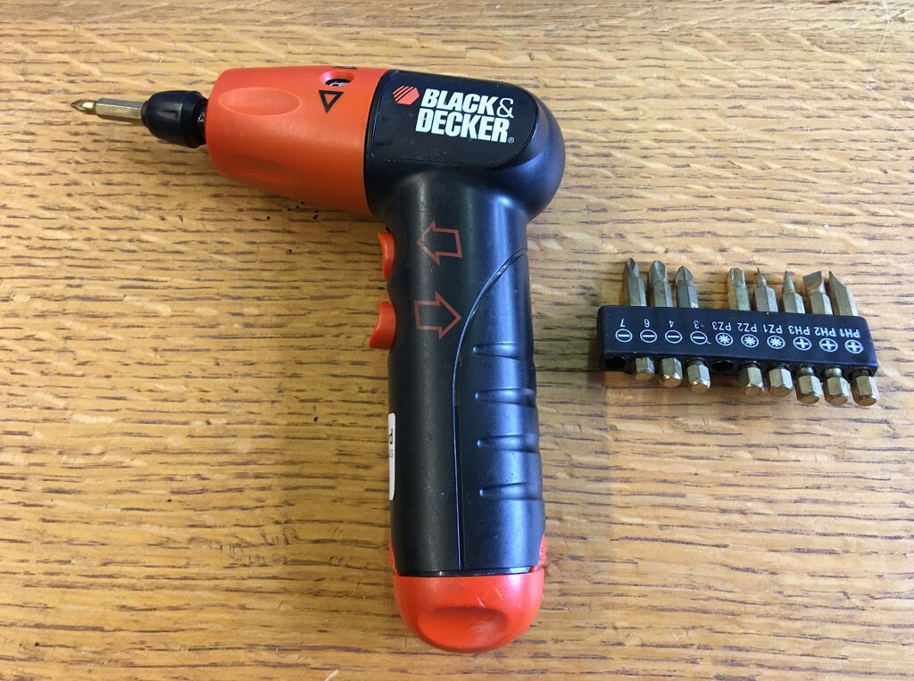 Screwdriver (small, cordless, electric)