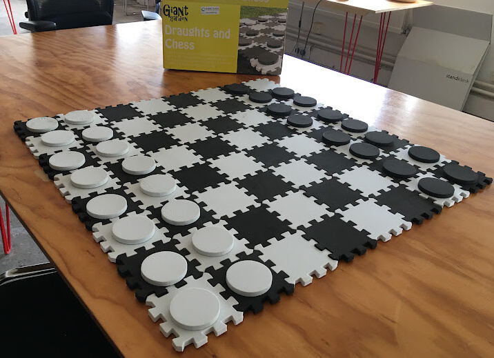 Giant Garden Draughts