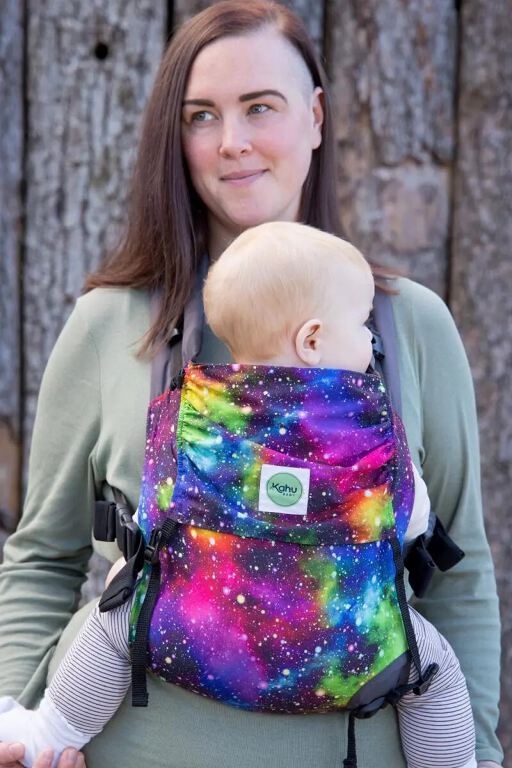 Kahu Toddler Carrier - rainbow galaxy