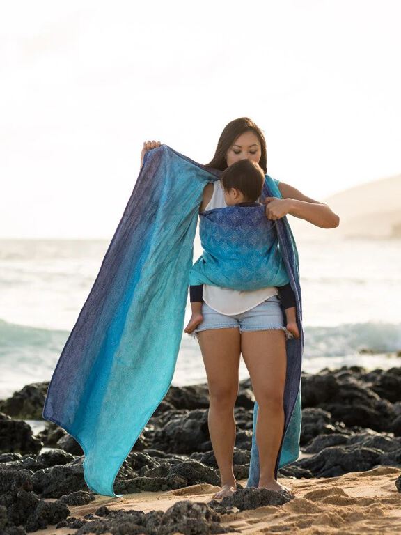 Starry Nights Ocean Woven size 7