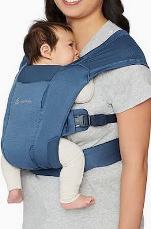 Ergo Embrace - Soft Air Mesh - Blue