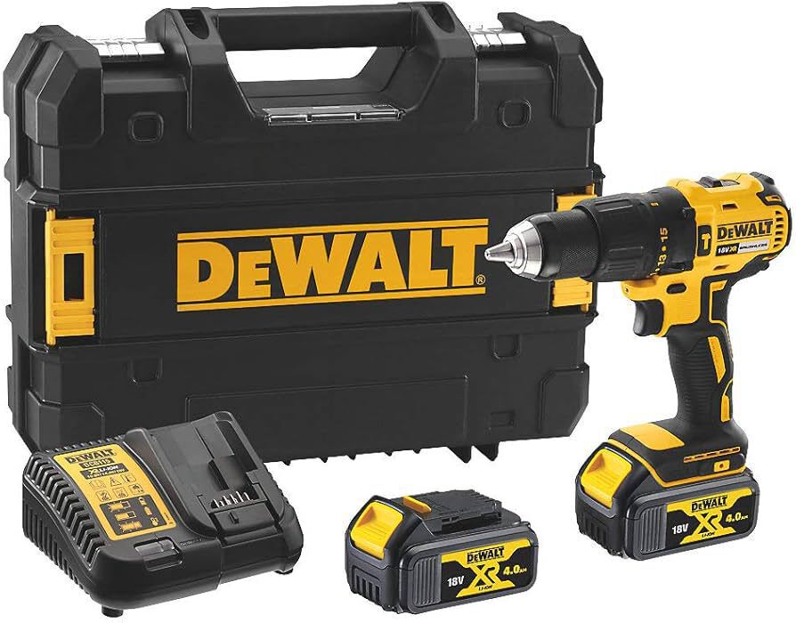 Dril Combi Diwifr DeWalt 18V // DeWalt 18V Li-ion Brushless Cordless Combi drill