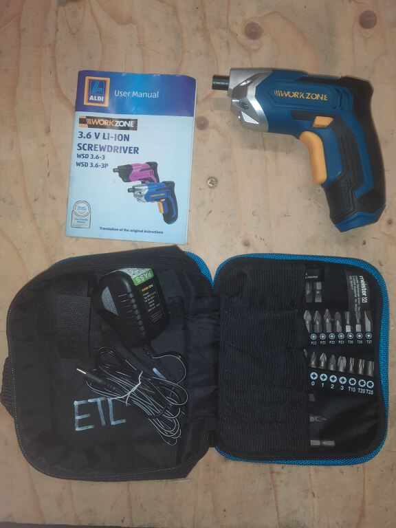 cordless driver (ETL2442)