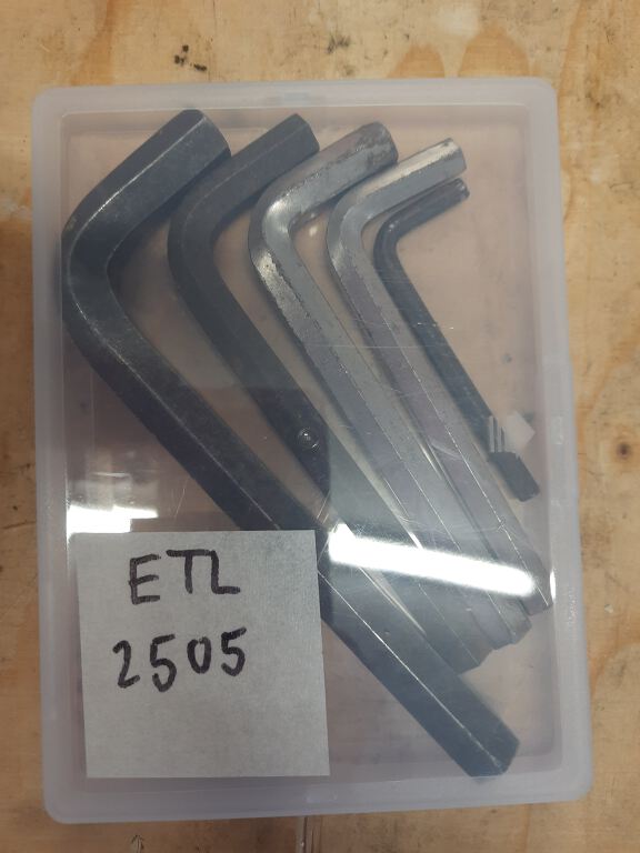 Allen Key Set (ETL2505)