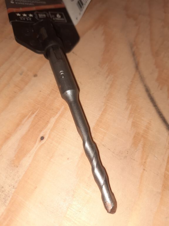SDS Masonry Drill Bit 6mm (ETL2520)