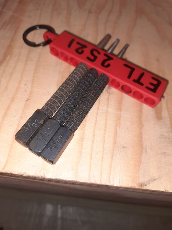 Nail punch set (ETL2521)