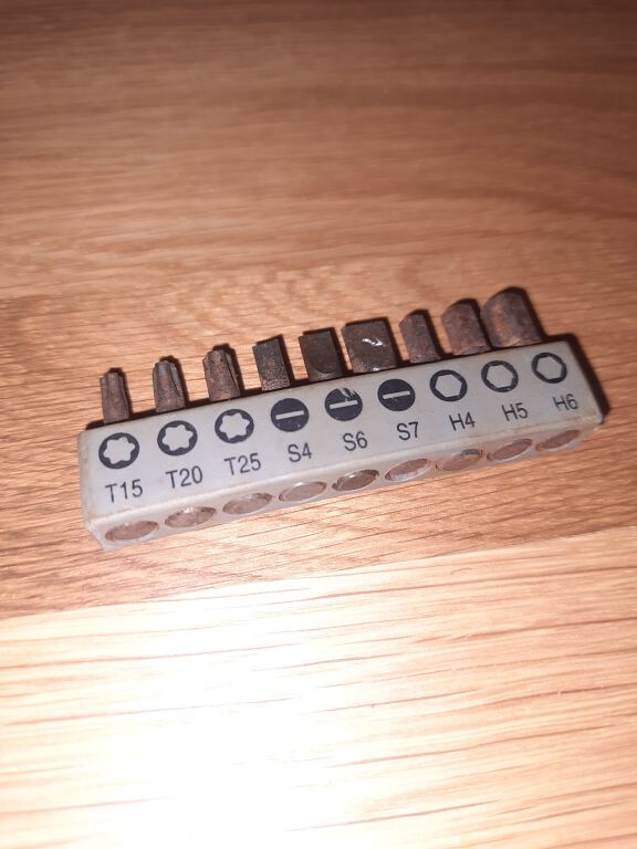 1/4" Insert Bit Set - speciality - torx, slot, hex (ETL2552)