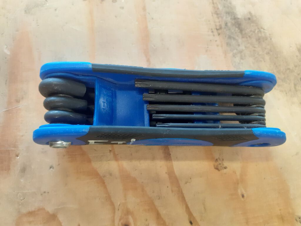 8 Piece Foldable Hex Key Set (ETL2684)