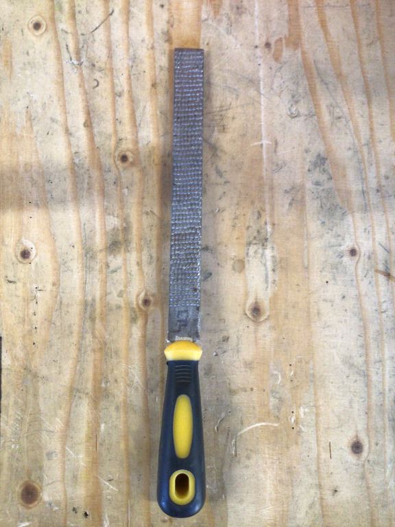 Square Head 20mm Flat File (Coarse) (ETL2575)