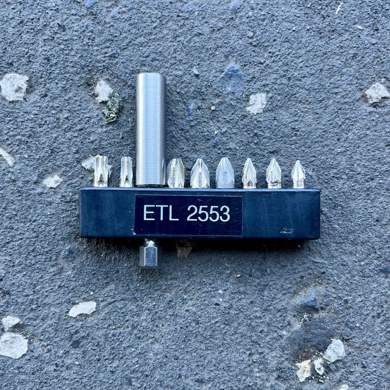 Insert Bit Set - speciality - PZ, Torx (ETL2553)