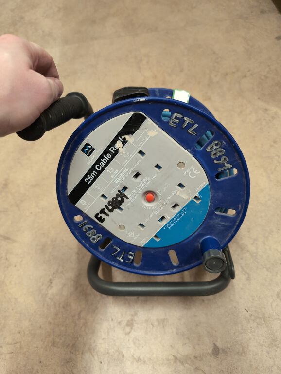 15m Extension Cable Reel (ETL8891)