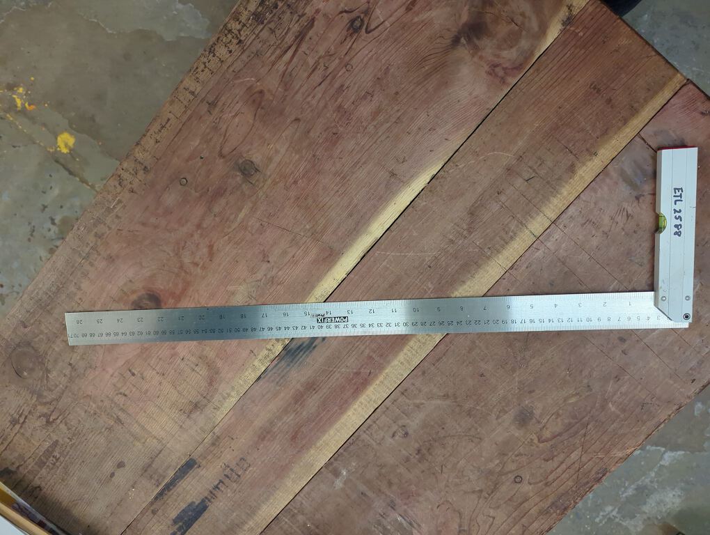 Metal Set Square (ETL2588)