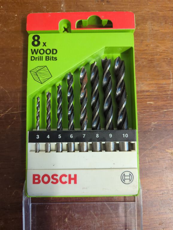 8 Piece Drill Bits Set for wood (ETL2649)