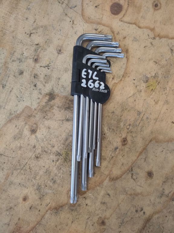 Security torx keys (ETL2662)