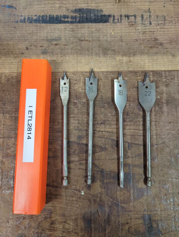 Spade Bit Set (ETL2814)