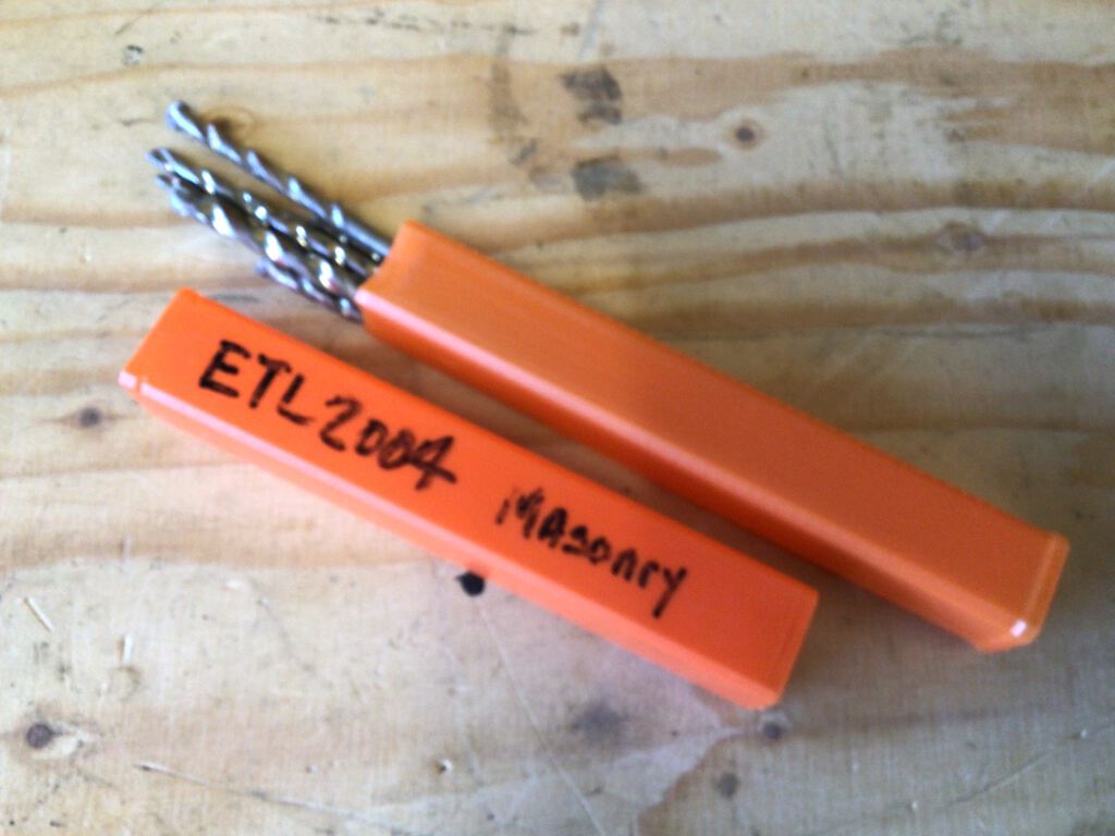 Drill Bit set - masonry - metric (ETL2004)