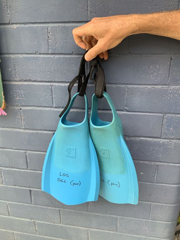 libraryofstuffmullumbimby Surfing flippers