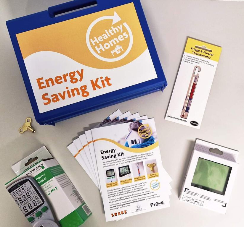 SHARE Frome, Library of Things Energy Saving Kit HOEM3