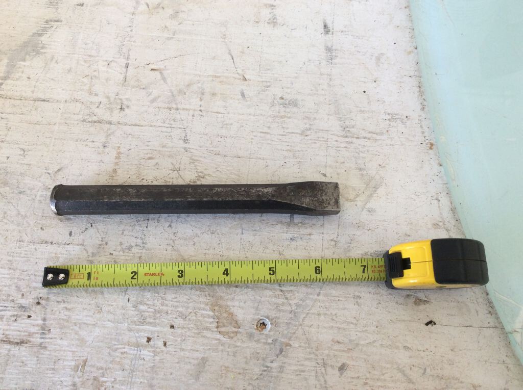 Asheville Tool Library Blunt Cold Chisel (6765)