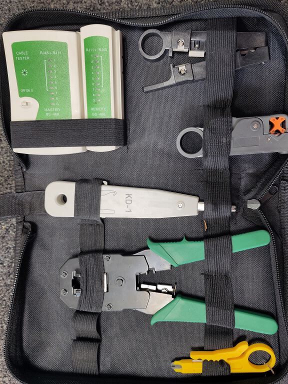 Network/telephone repair kit