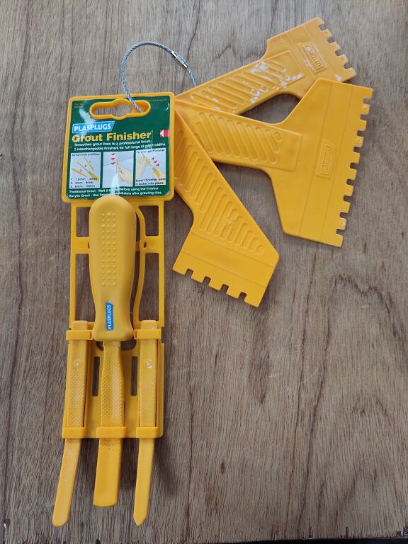 Grout and adhesive tool set