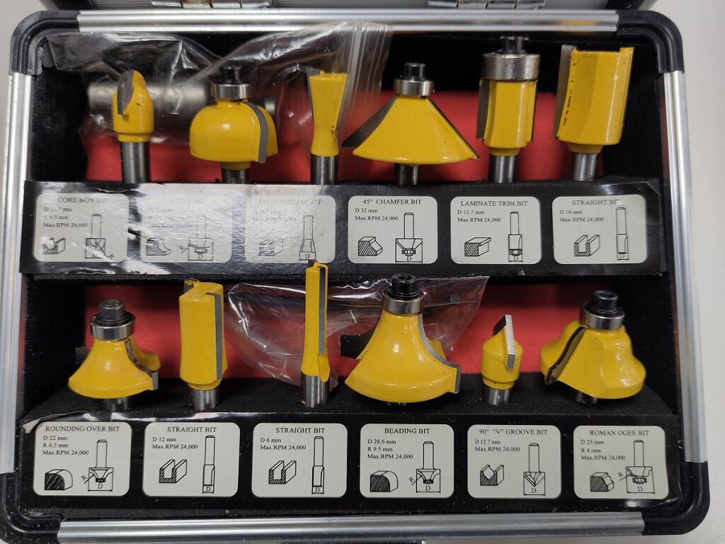 Router bits set 2