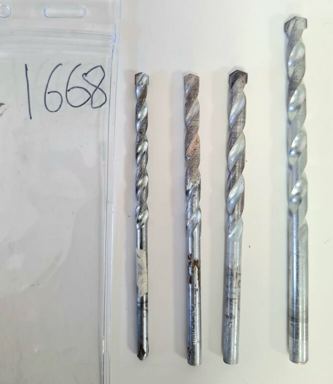 Drill bit set 16 (masonry)