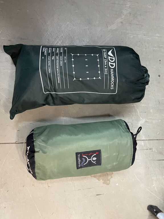 2 tarps for camping (B-440A)