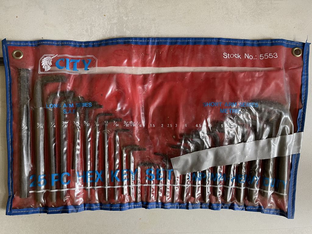 Hex (Allen) keys (A-132A)